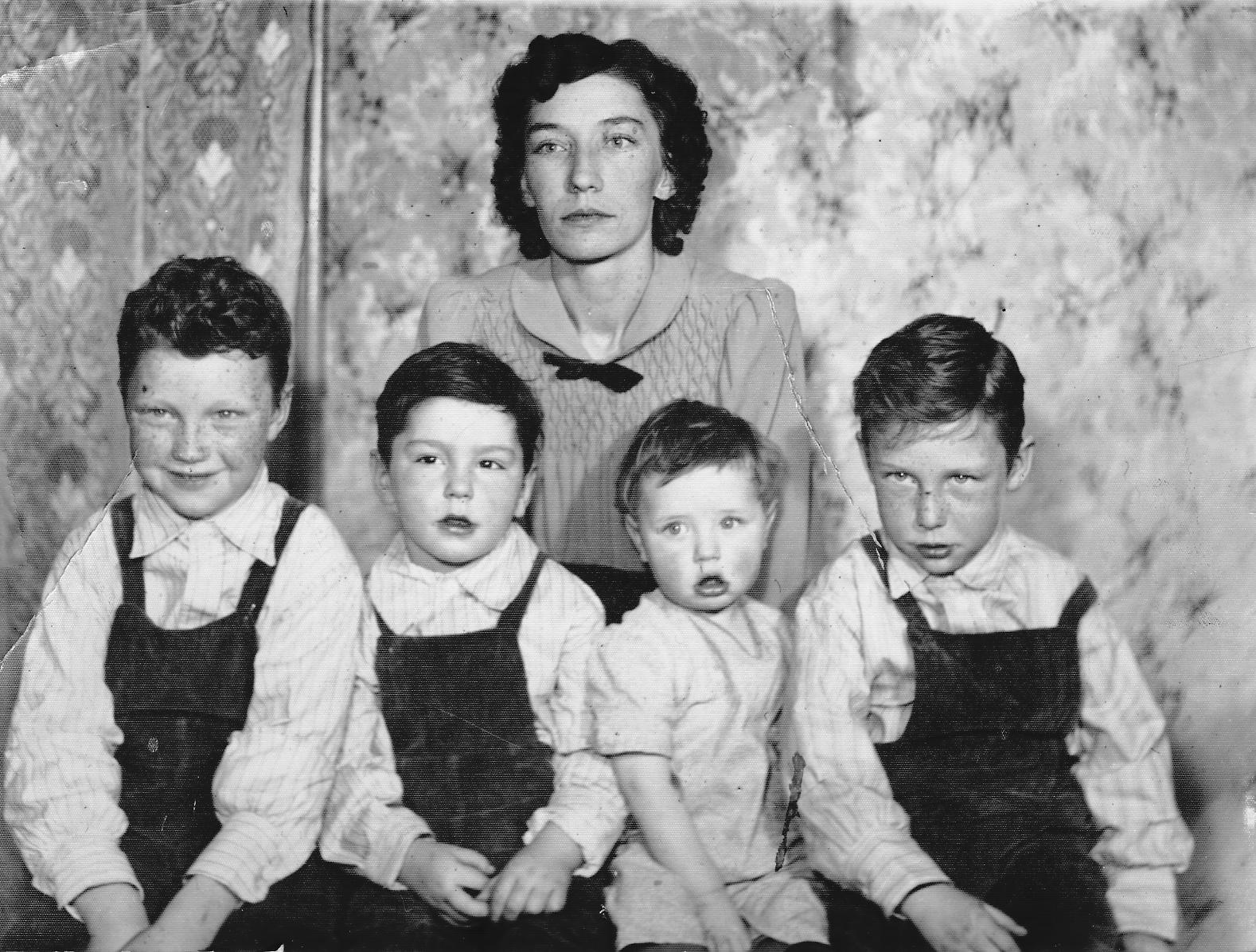 Grandma and her boys